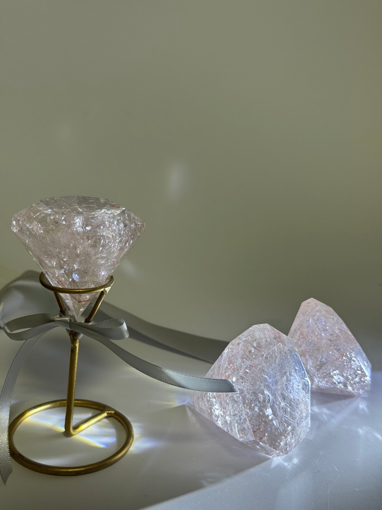 Brilliant Diamond Cut Pink Quartz

ブリリアント ダイヤモンドカット ピンククォーツ