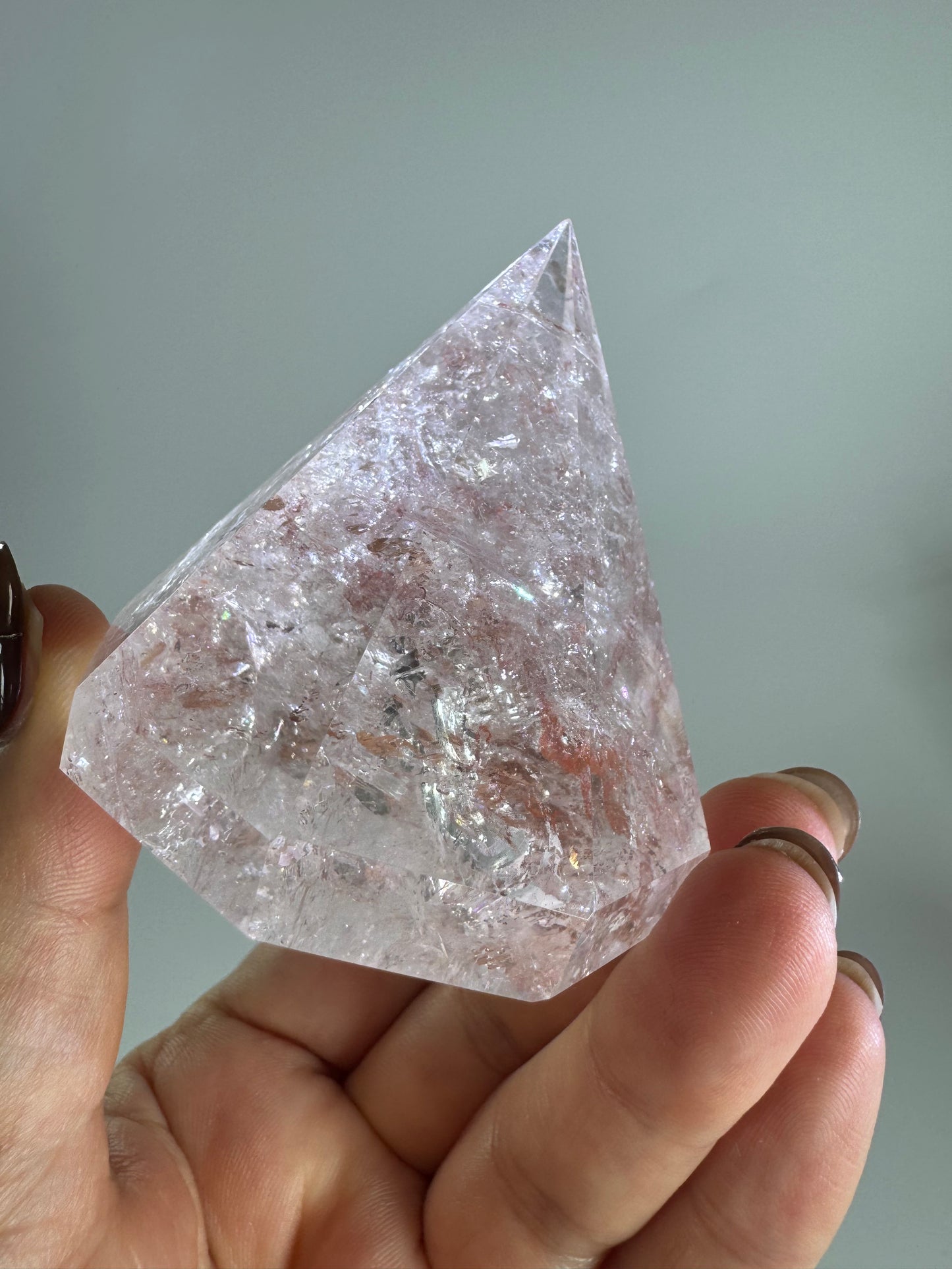 Brilliant Diamond Cut Pink Quartz

ブリリアント ダイヤモンドカット ピンククォーツ