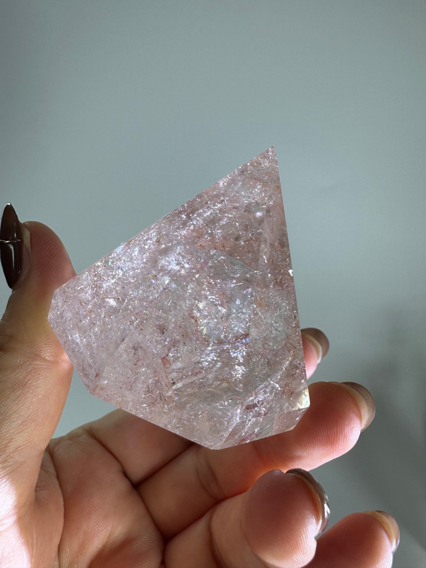 Brilliant Diamond Cut Pink Quartz

ブリリアント ダイヤモンドカット ピンククォーツ