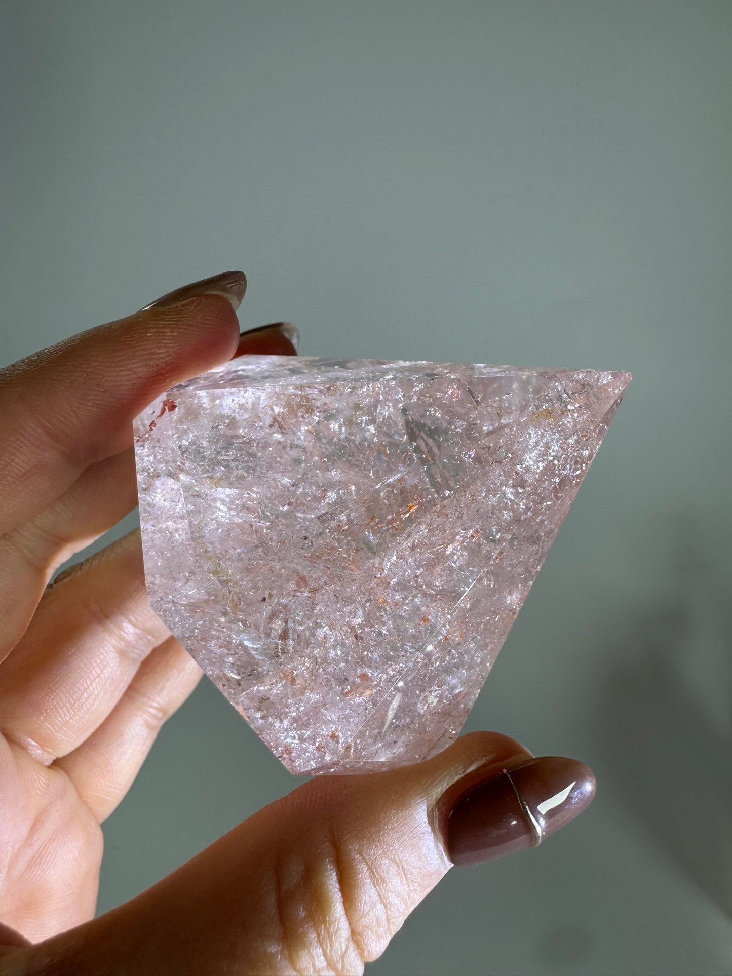 Brilliant Diamond Cut Pink Quartz

ブリリアント ダイヤモンドカット ピンククォーツ