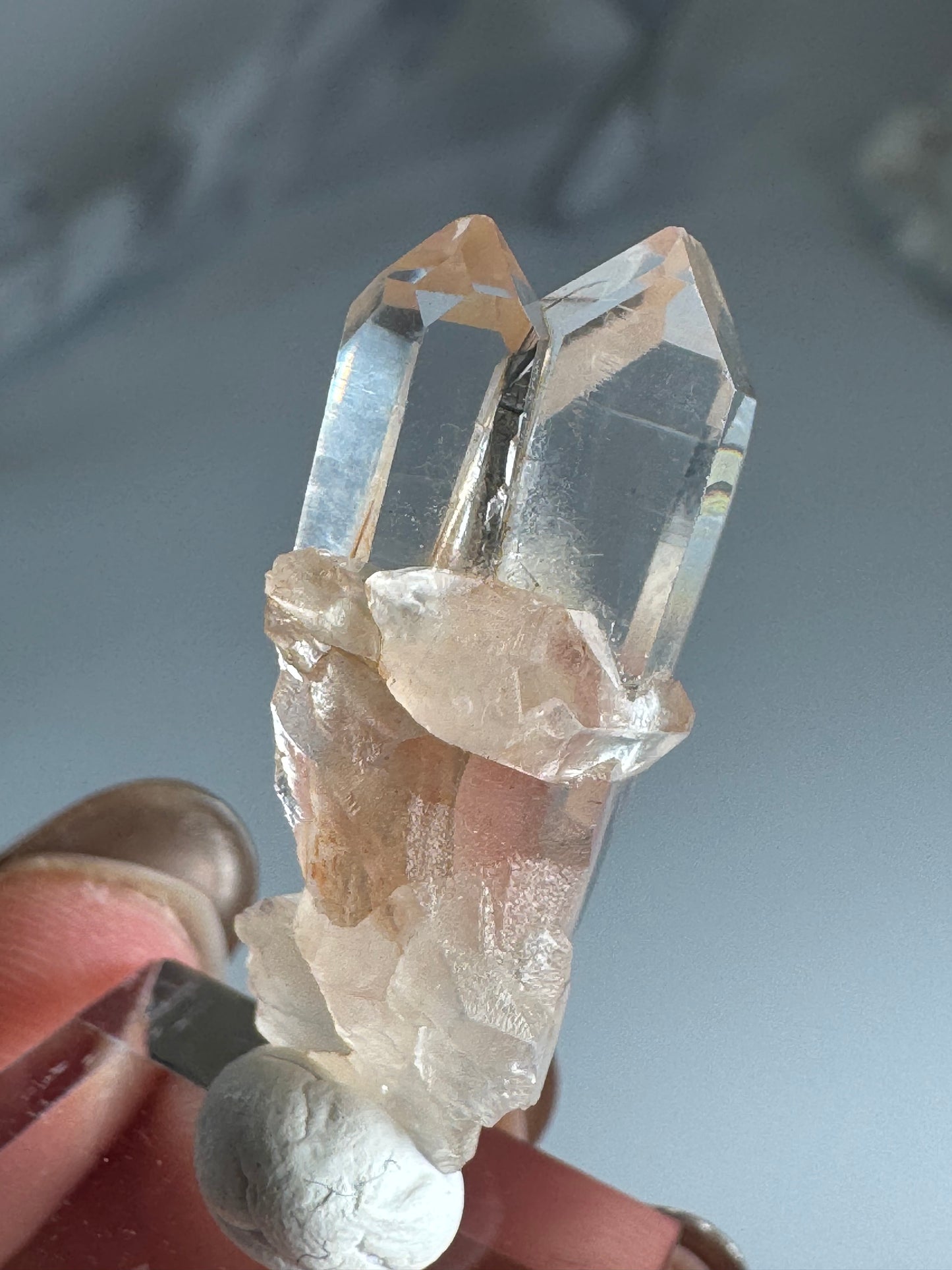 Peach Rabbit Hair Quartz from Madagascar ピーチラビットヘアクォーツ