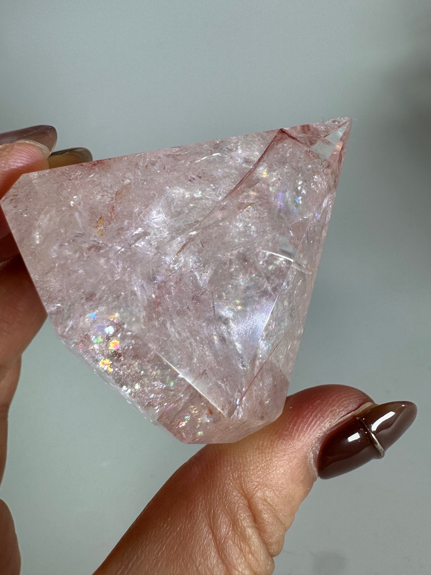 Brilliant Diamond Cut Pink Quartz

ブリリアント ダイヤモンドカット ピンククォーツ