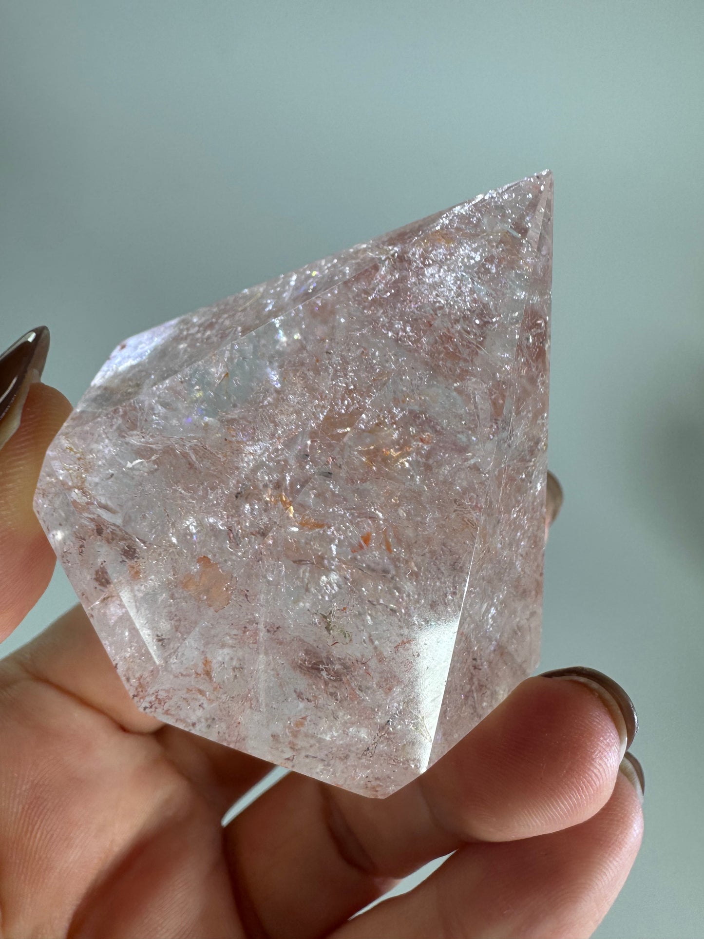 Brilliant Diamond Cut Pink Quartz

ブリリアント ダイヤモンドカット ピンククォーツ