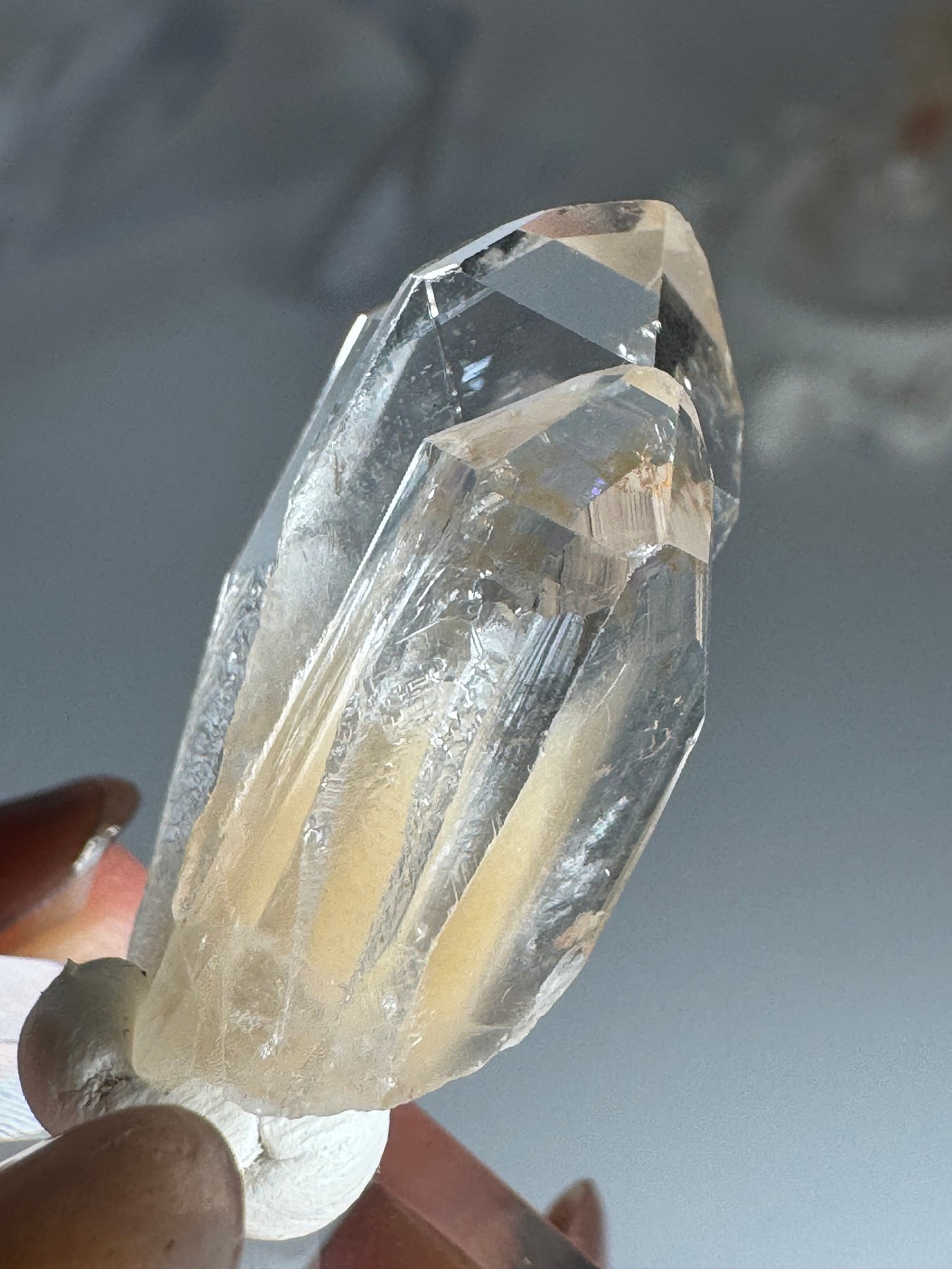 Peach Rabbit Hair Quartz from Madagascar ピーチラビットヘアクォーツ