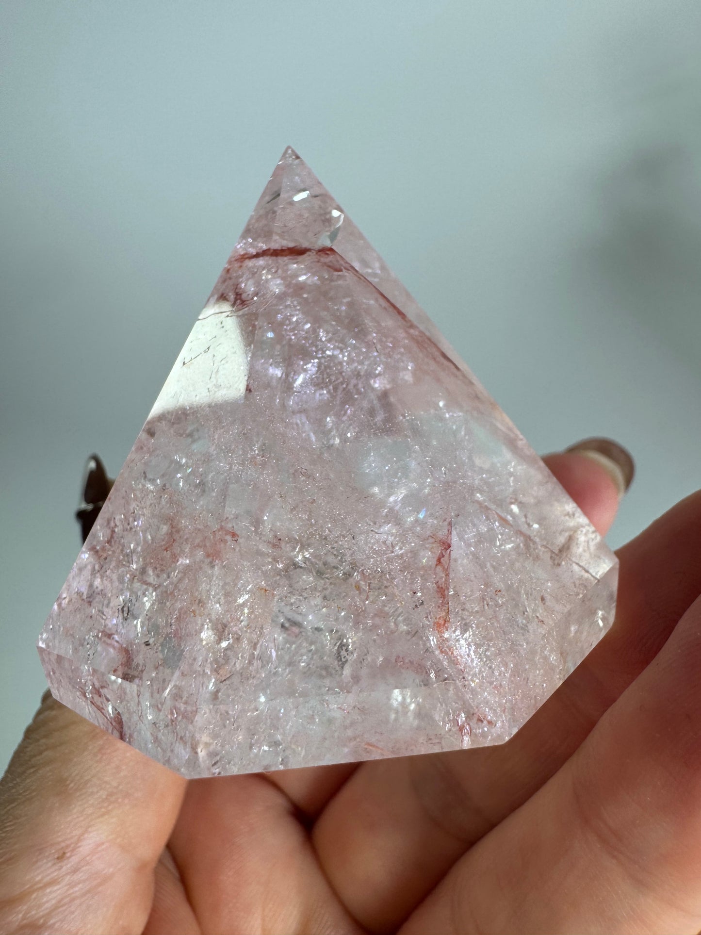 Brilliant Diamond Cut Pink Quartz

ブリリアント ダイヤモンドカット ピンククォーツ