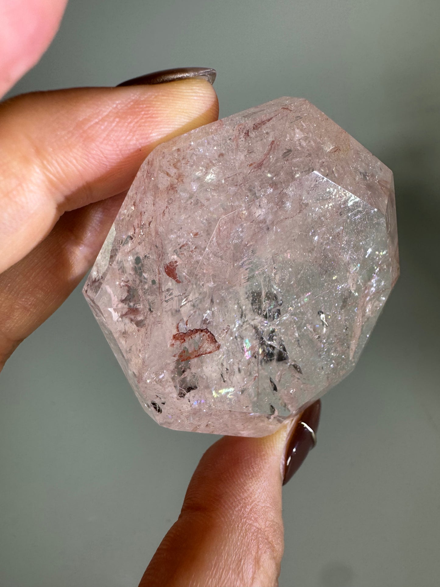 Brilliant Diamond Cut Pink Quartz

ブリリアント ダイヤモンドカット ピンククォーツ